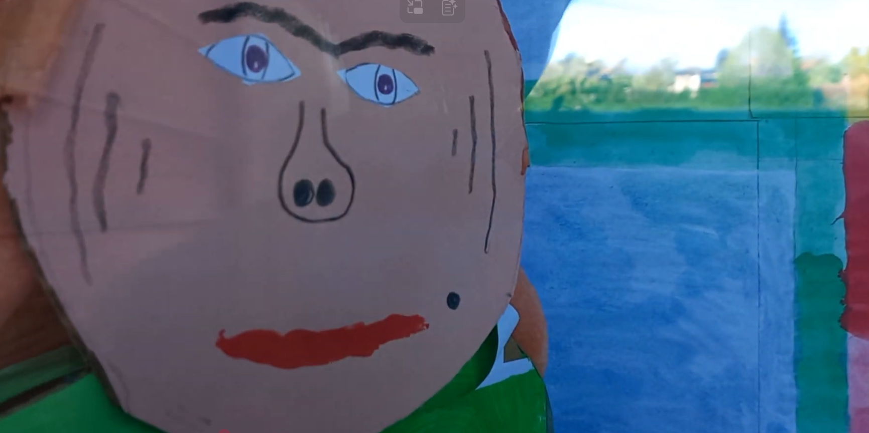 Wasserbahn mit großem Splash